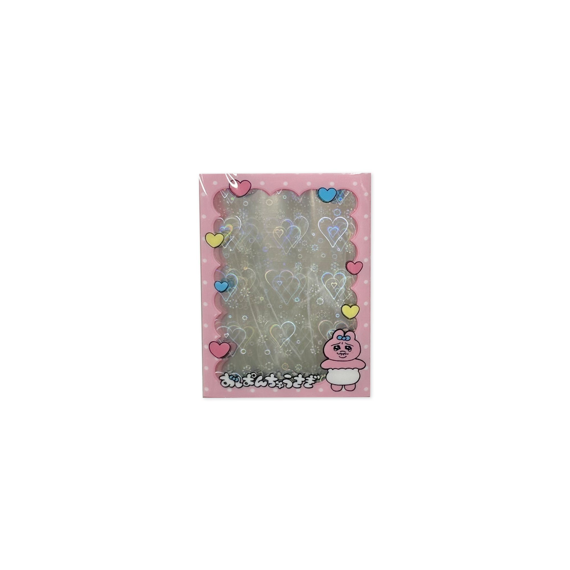 SUPER SPINNS／おぱんちゅうさぎ カード用スリーブ【ピンク】