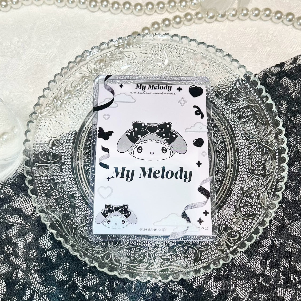 SWEET♡MONOCHROME硬質カードケースB8【マイメロ】