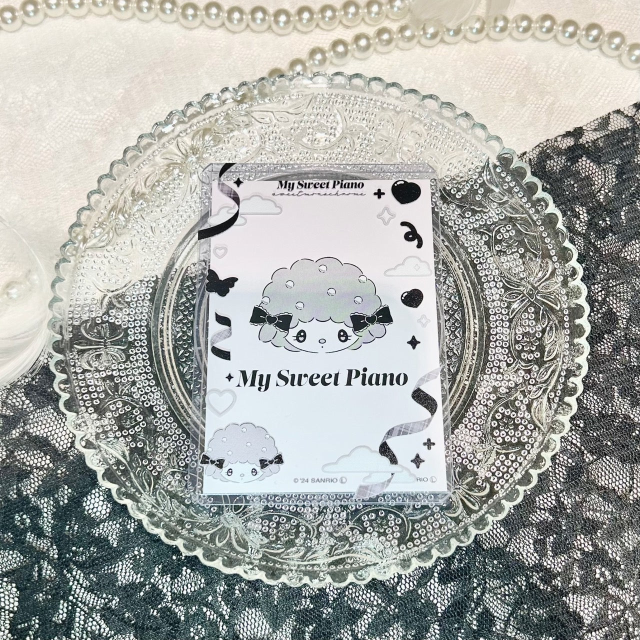 SWEET♡MONOCHROME硬質カードケースB8【ウィッシュミーメル】